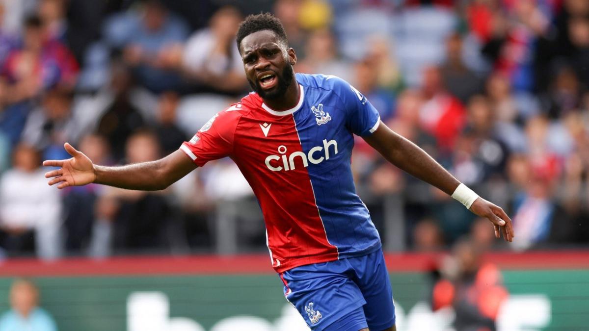 Crystal Palace striker Odsonne Edouard